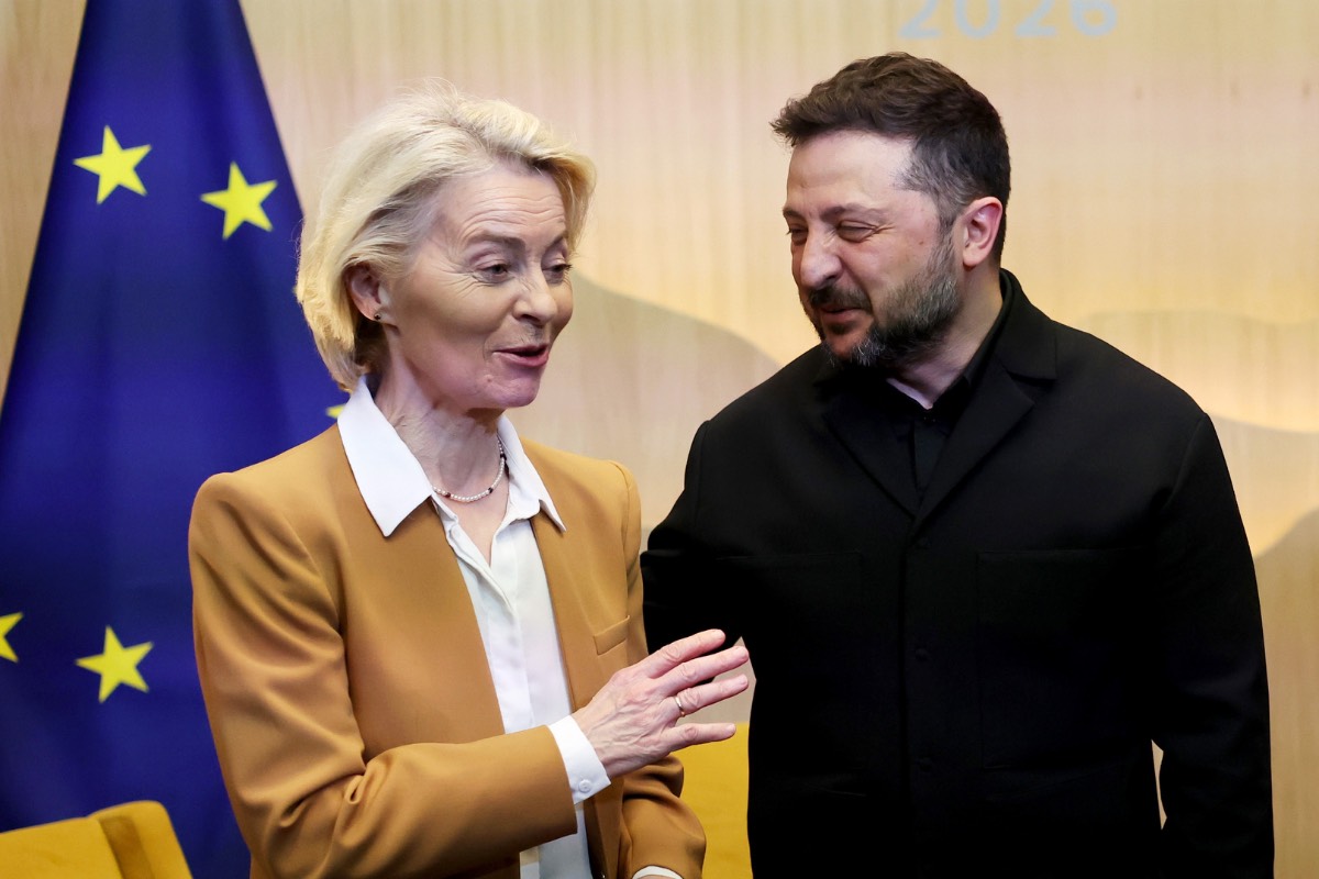 Von der Leyen en Zelensky