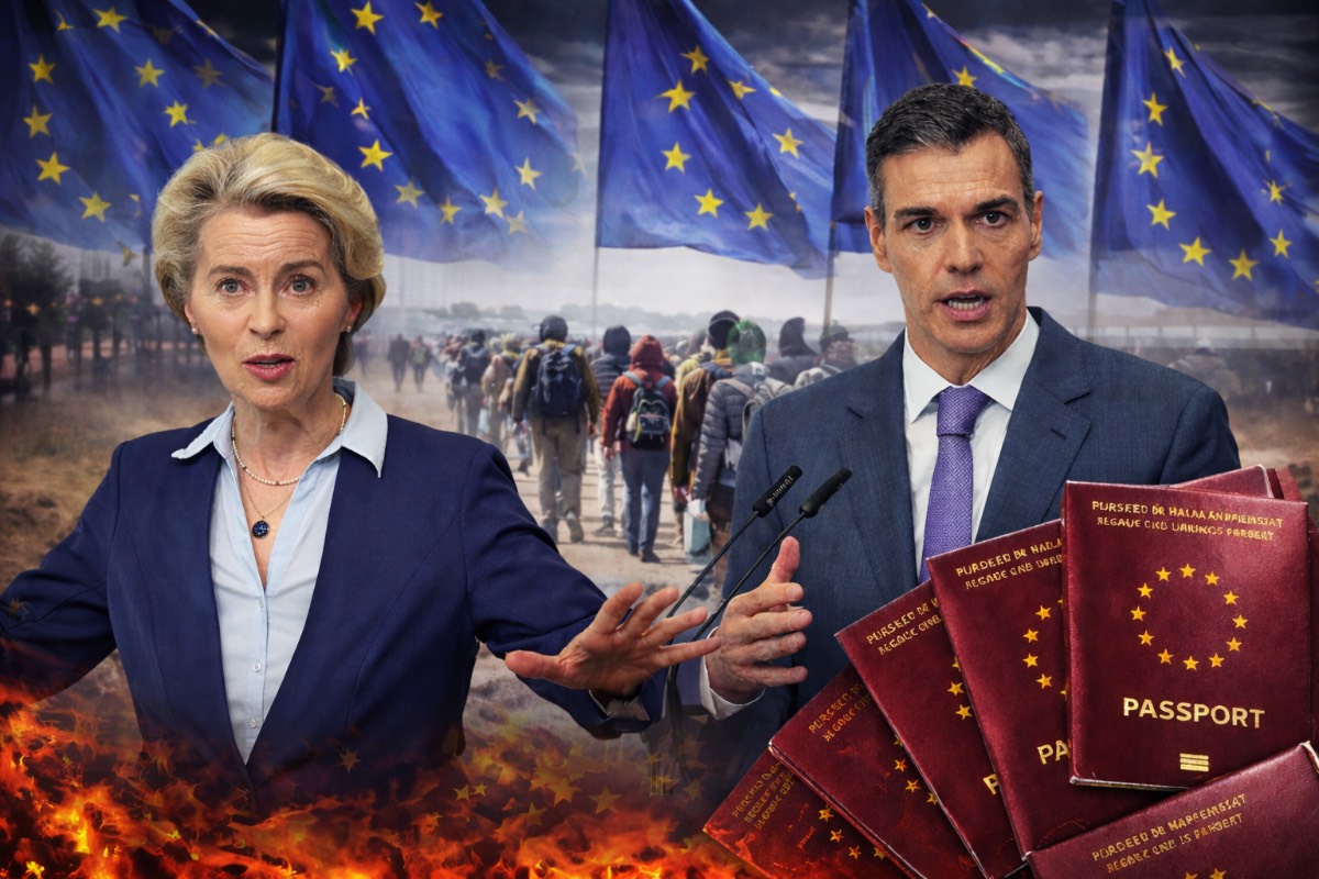 Von der Leyen en Sanchez