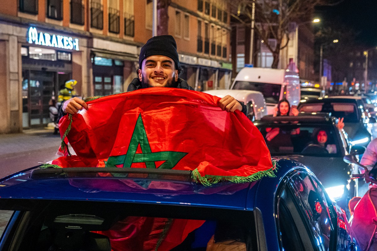 rellen voetbal Marokko