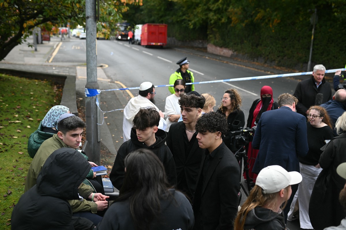 aanval synagoge Manchester 