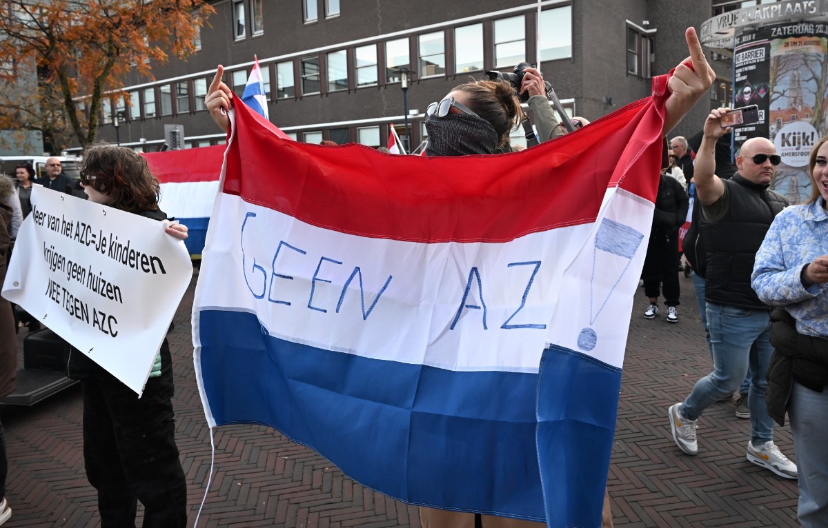 demonstratie azc Amersfoort demonstratie azc Amersfoort