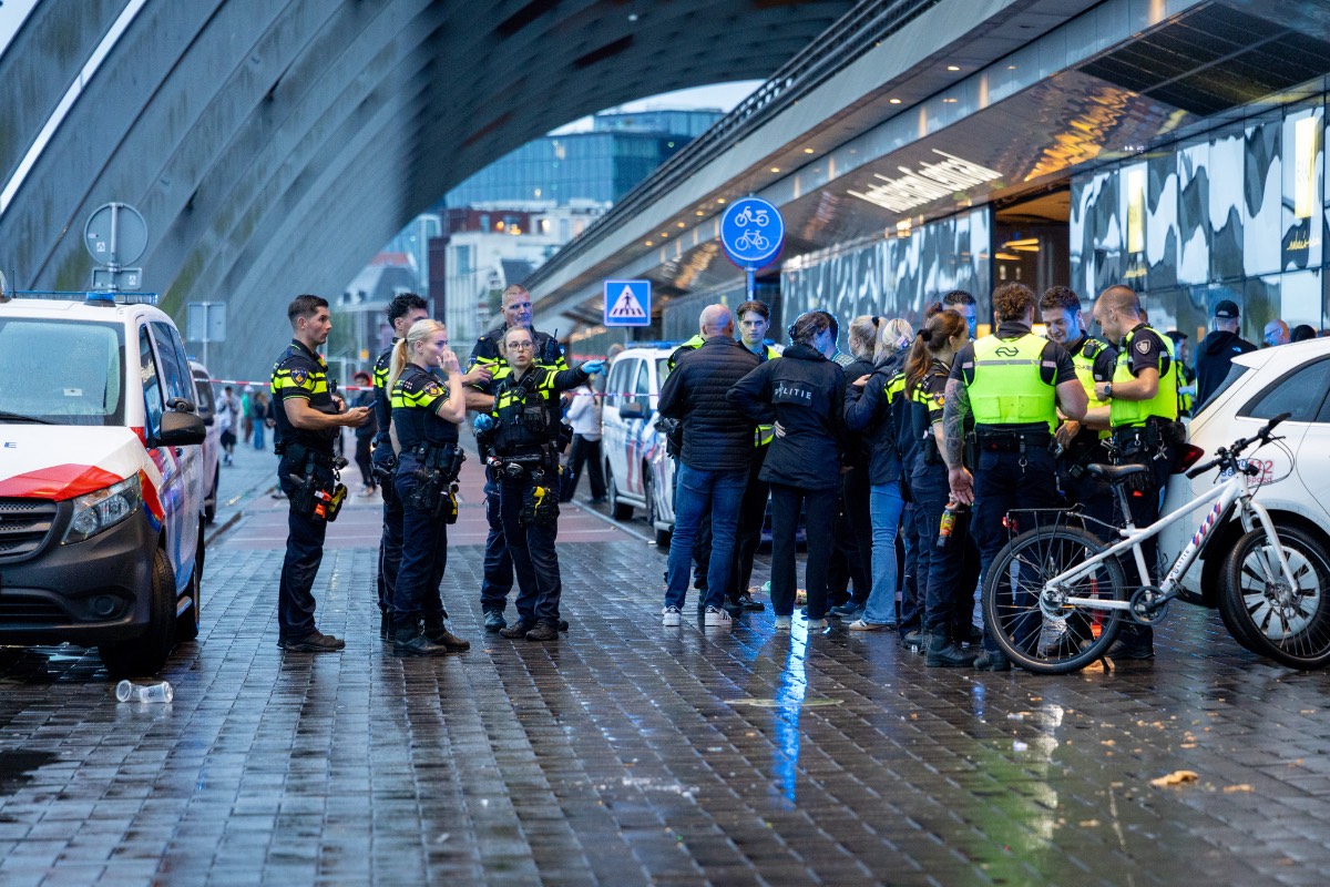 steekpartij centraal station