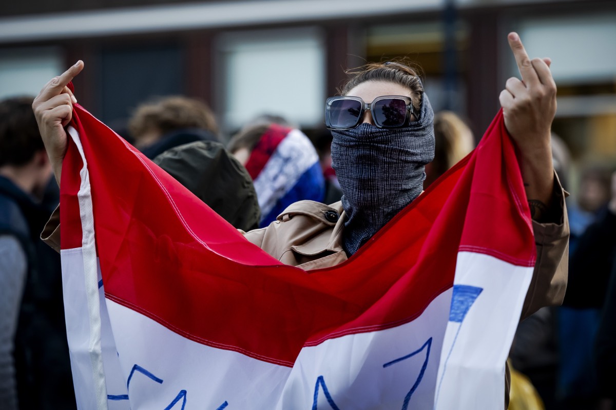 demonstratie azc Amersfoort