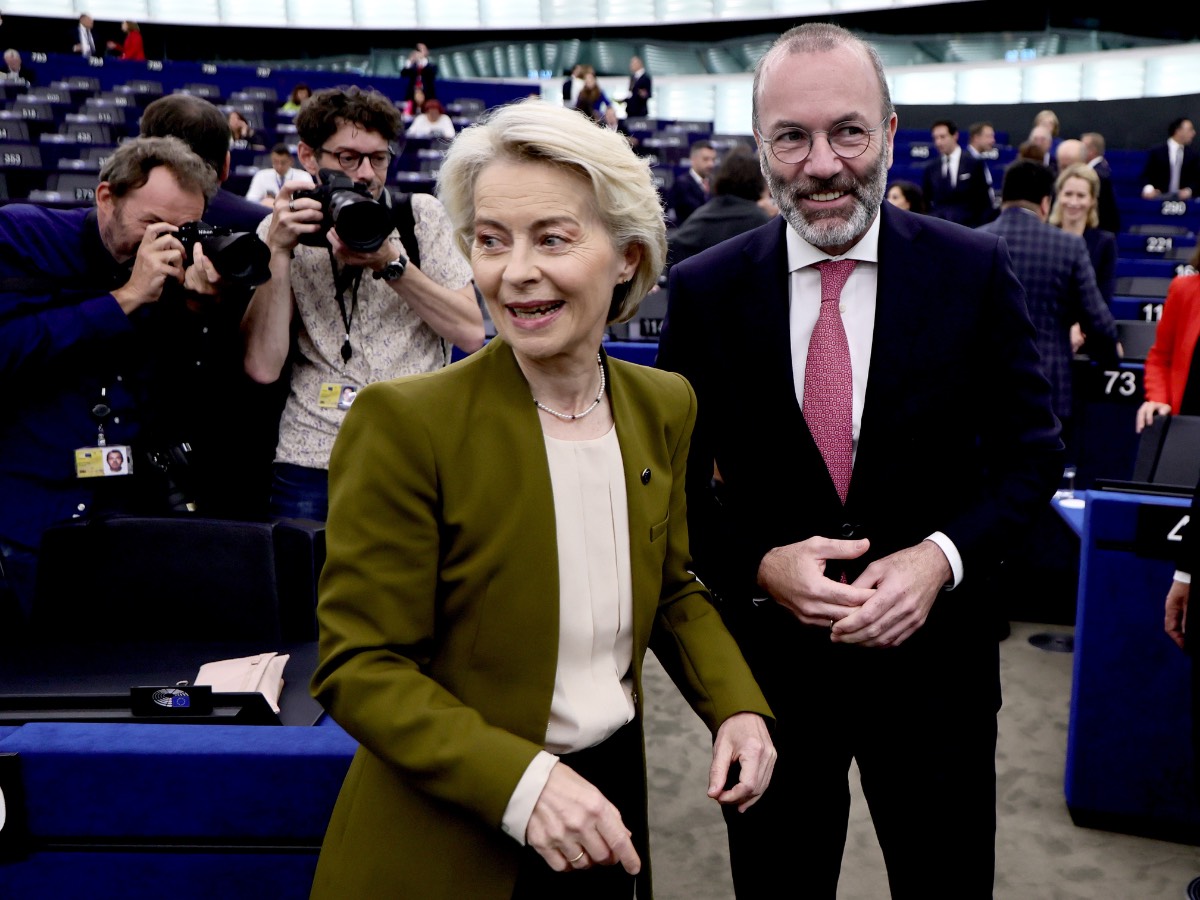 Von der Leyen en Weber