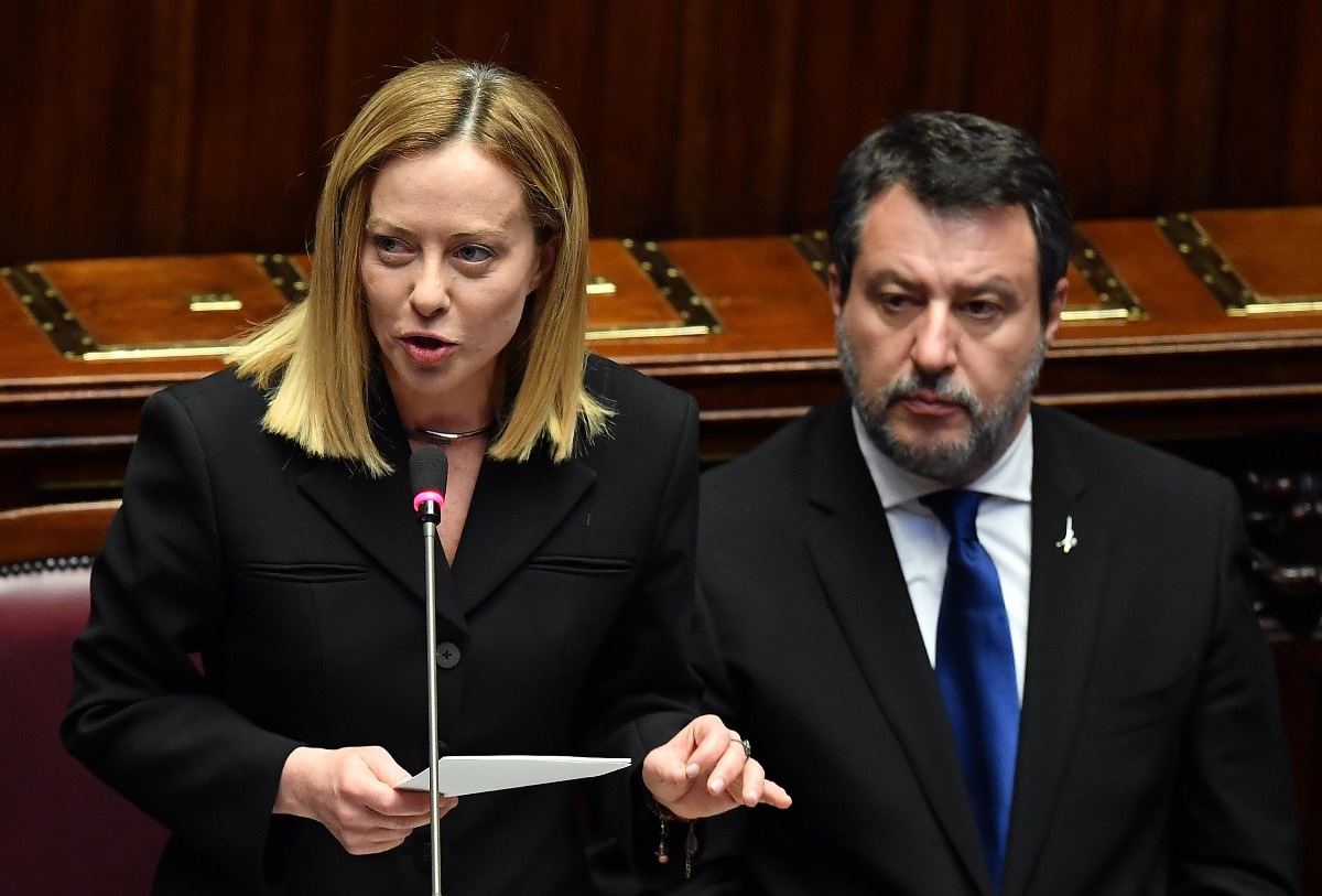 Meloni Salvini Meloni Salvini
