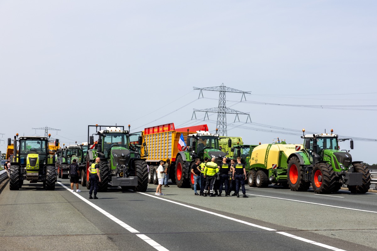 Boeren demonstratie Boeren demonstratie