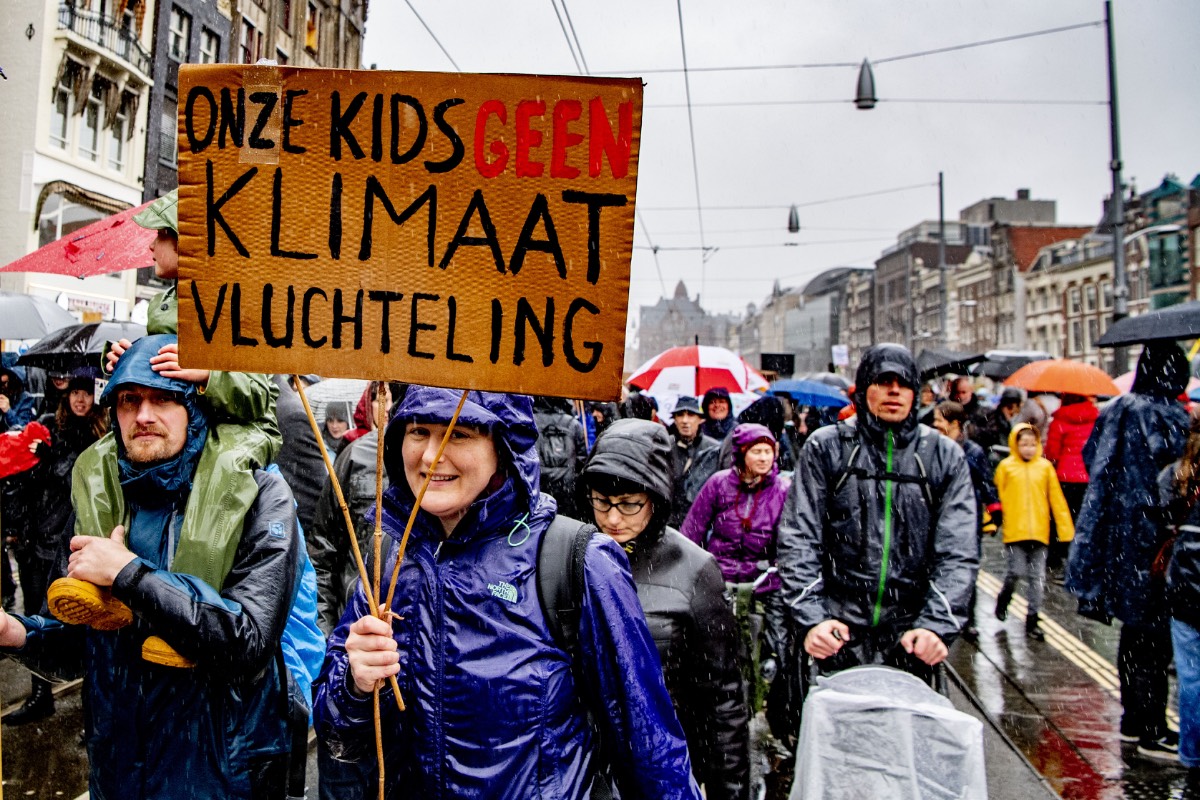 klimaatdemonstrant