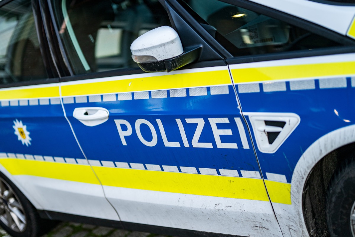 Duitse politieauto