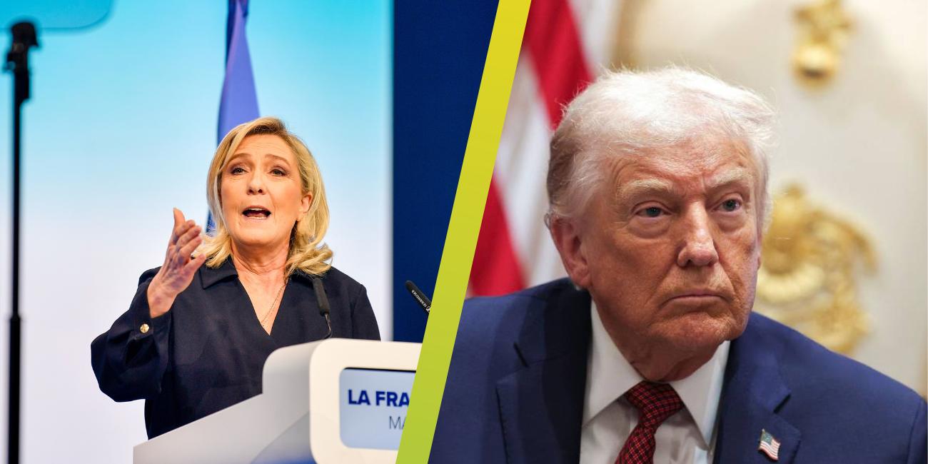 Le Pen en Trump
