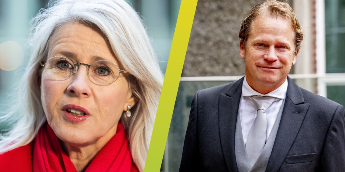 Mona Keijzer en Gijs Tuinman