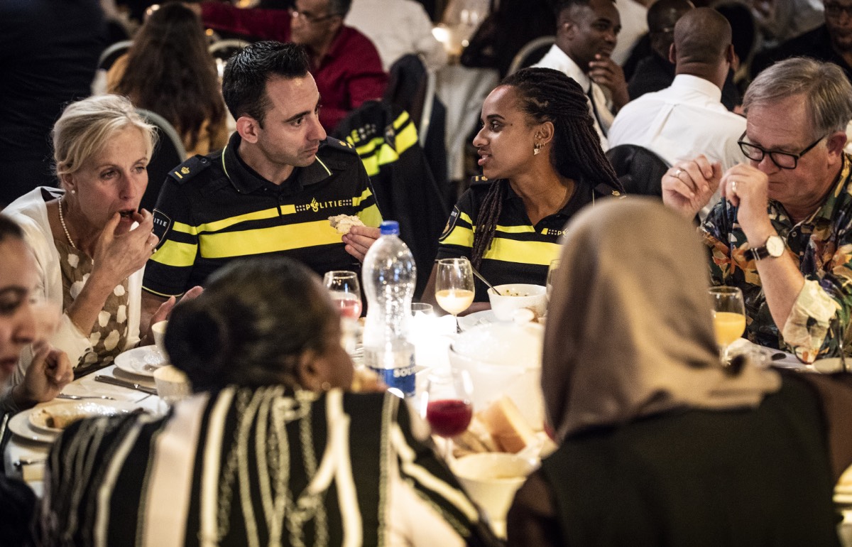 politie iftar