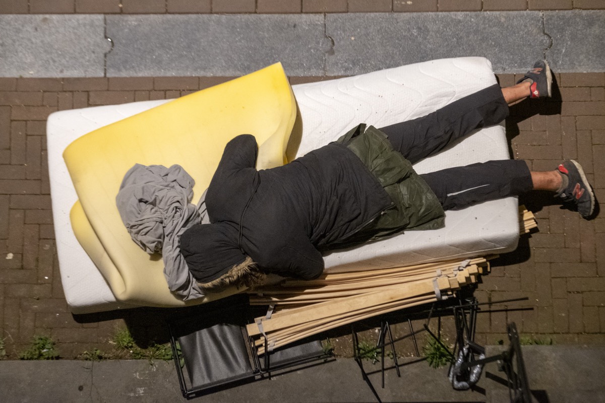 daklozen Amsterdam