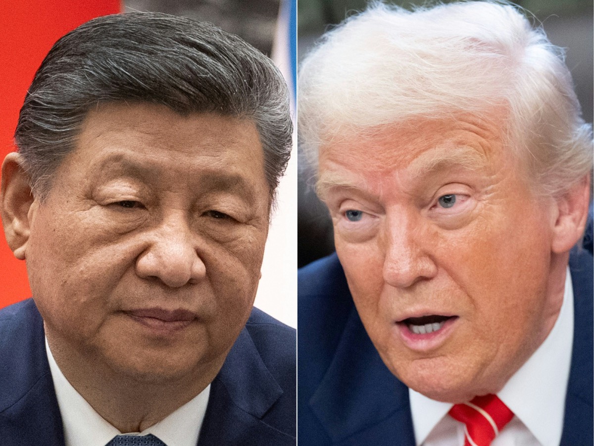 Xi Jinping en Trump Xi Jinping en Trump