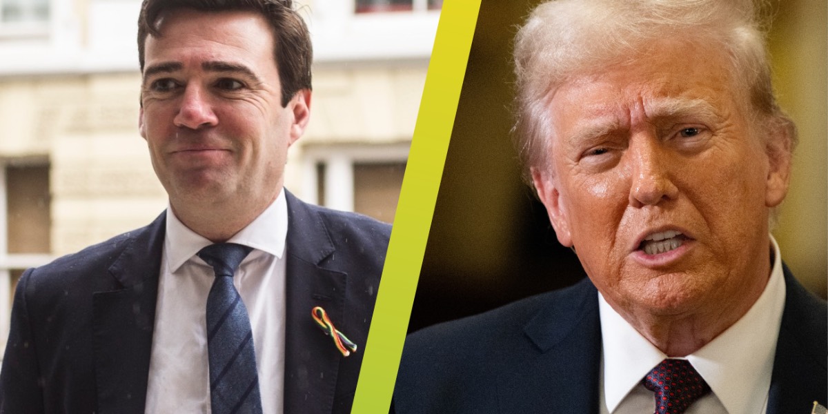 Burnham en Trump