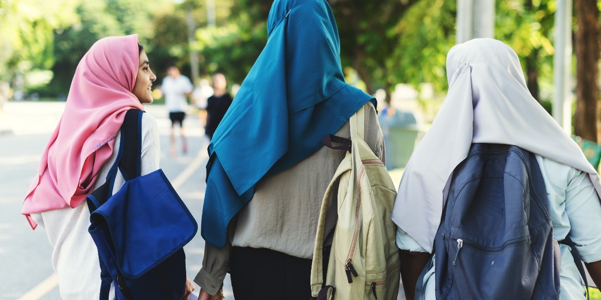 vrouwen met hijab