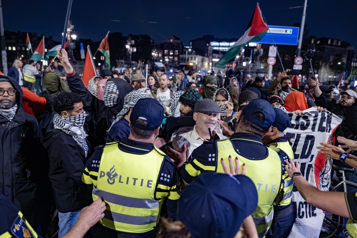 Pro-Palestijnse demonstratie