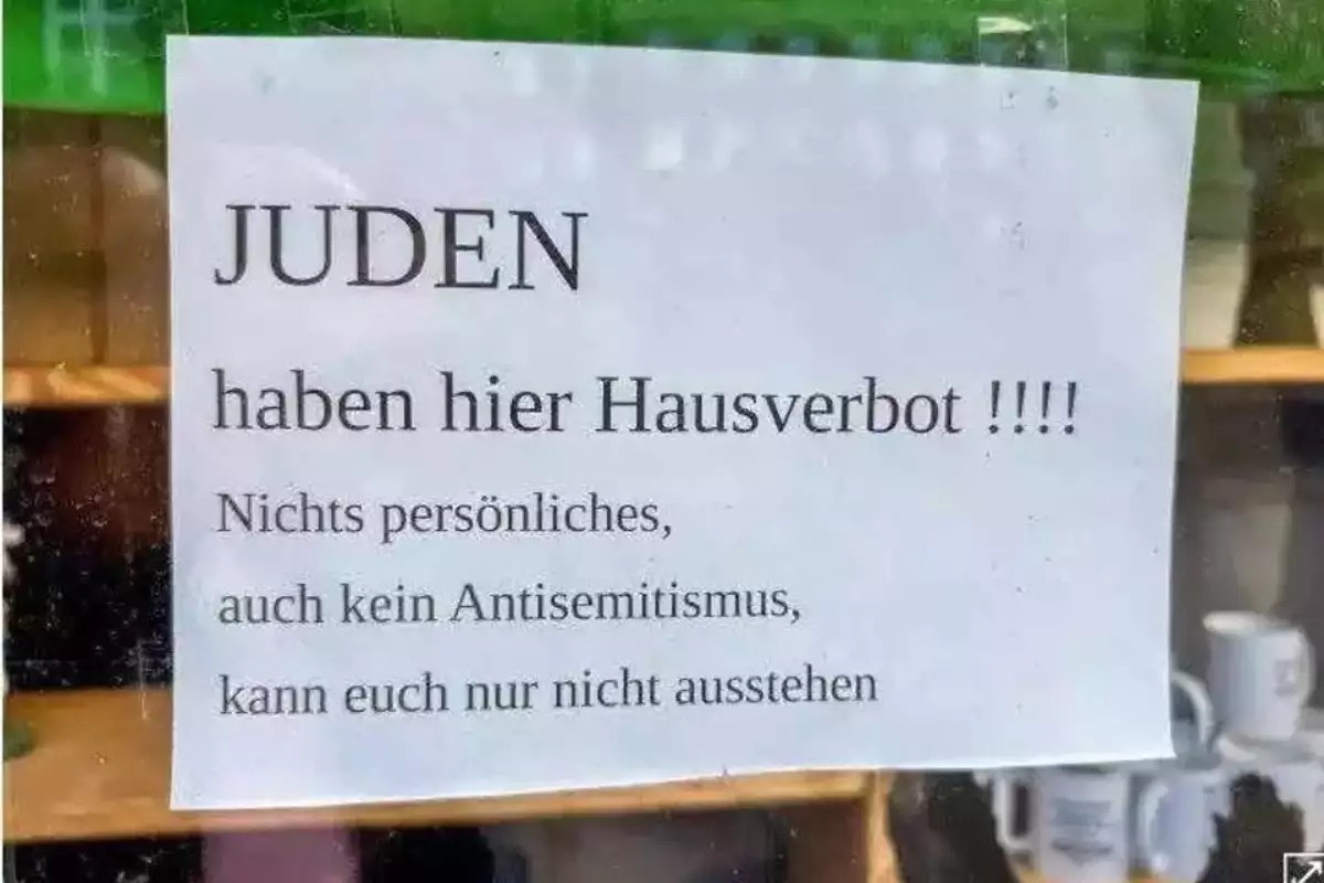 verboden voor joden