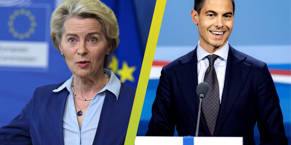 Jetten en Von der Leyen
