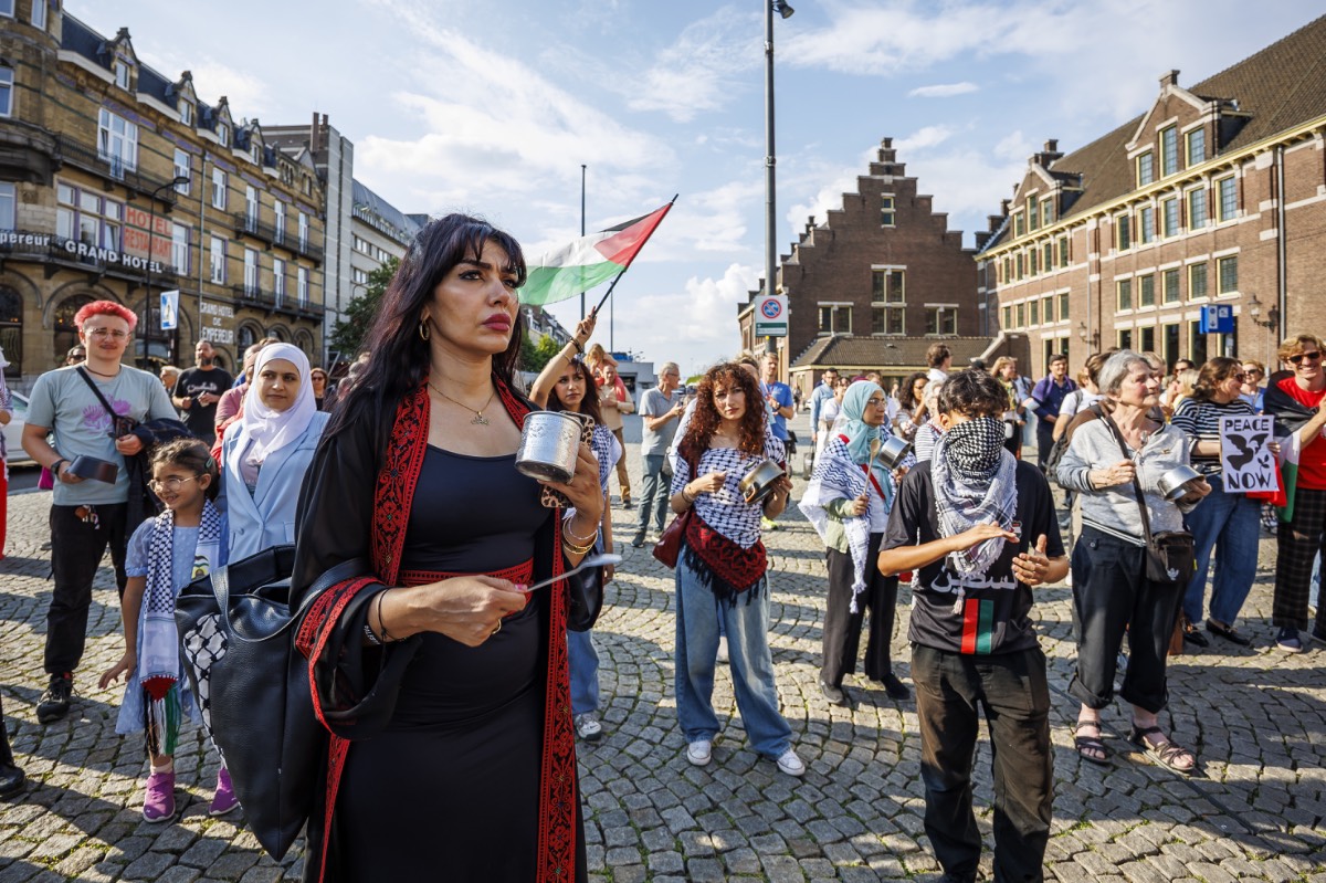 Maastricht gaza demonstratie