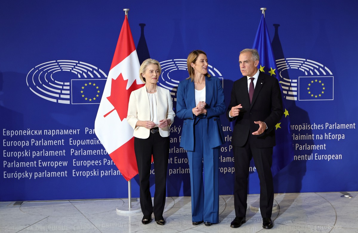 Carney en Von der Leyen