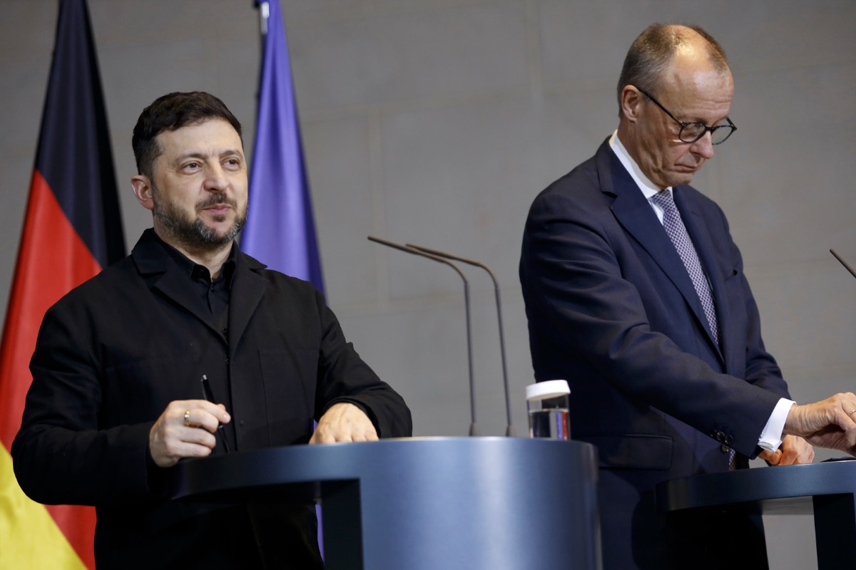 Merz en Zelensky Merz en Zelensky