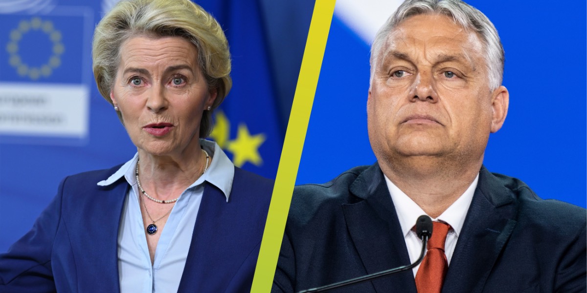 Orban en Von der Leyen
